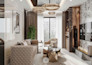 design modern realistic 3d interior for your apartment villa house or penthouse
